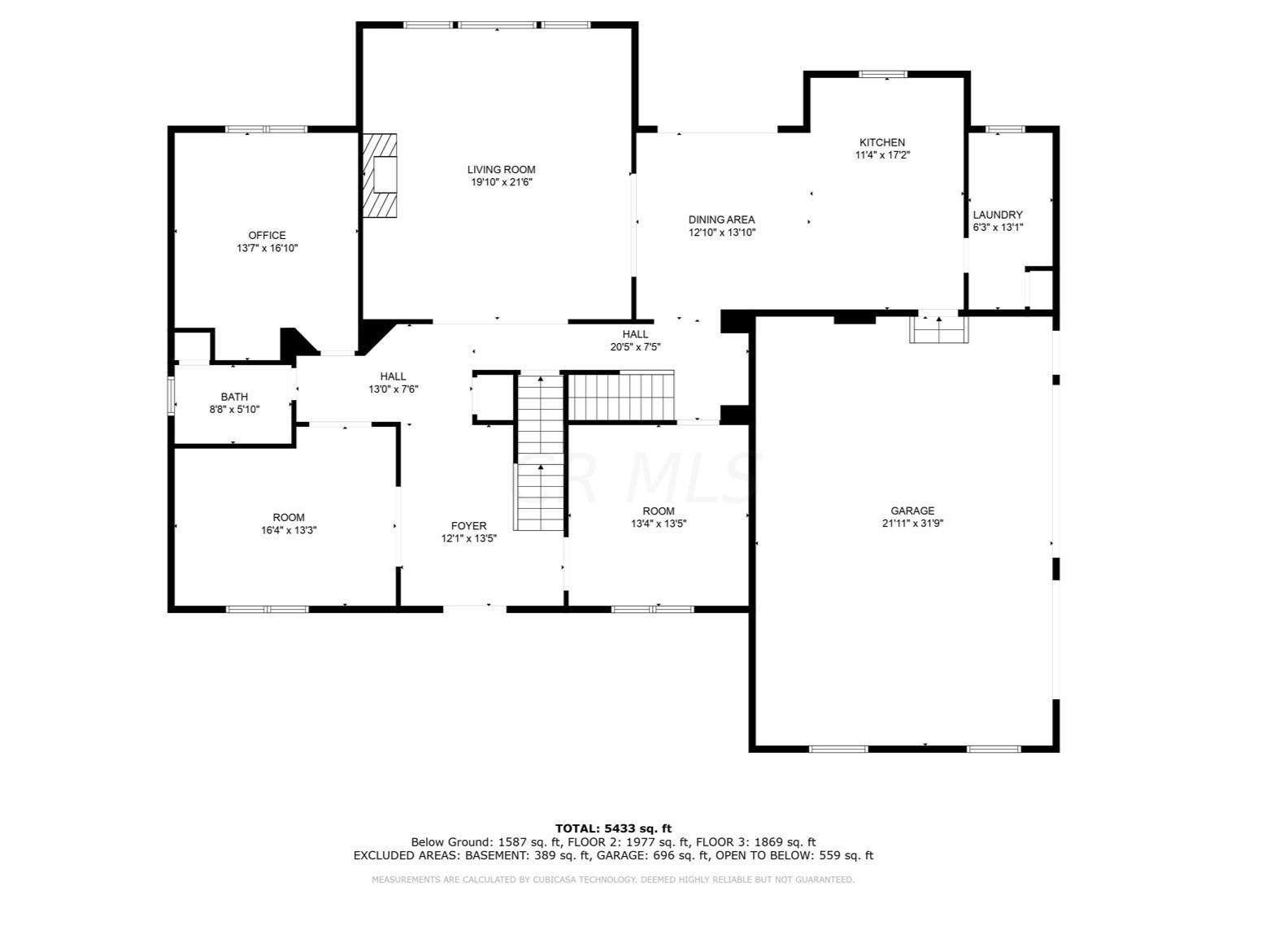 8075 Rookery Way Westerville, OH 43082 - Photo 53 of 55 Floor Plan