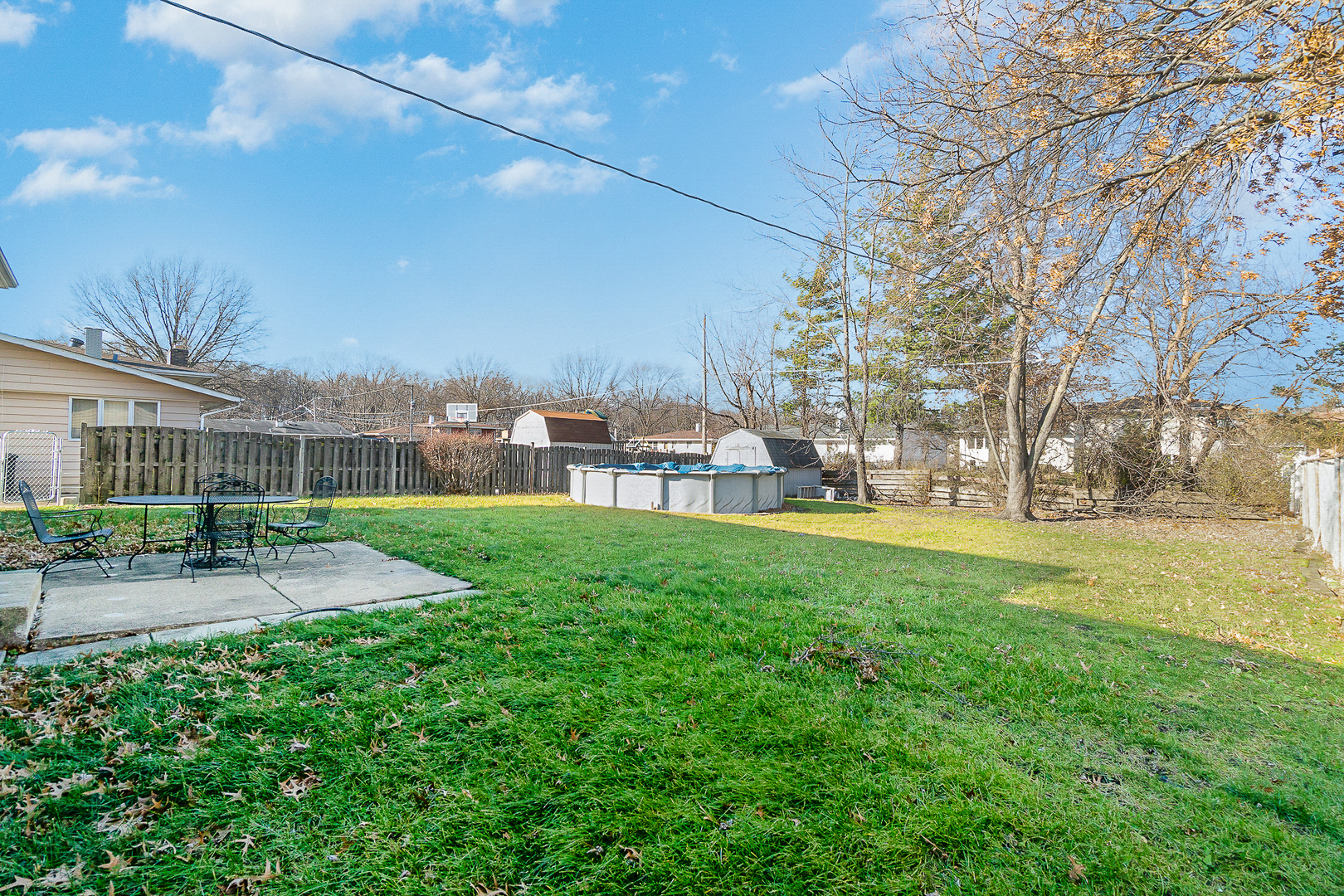 2832 193rd Street Lansing, IL 60438 - Photo 23 of 25 a view of yard with swimming pool and green space
