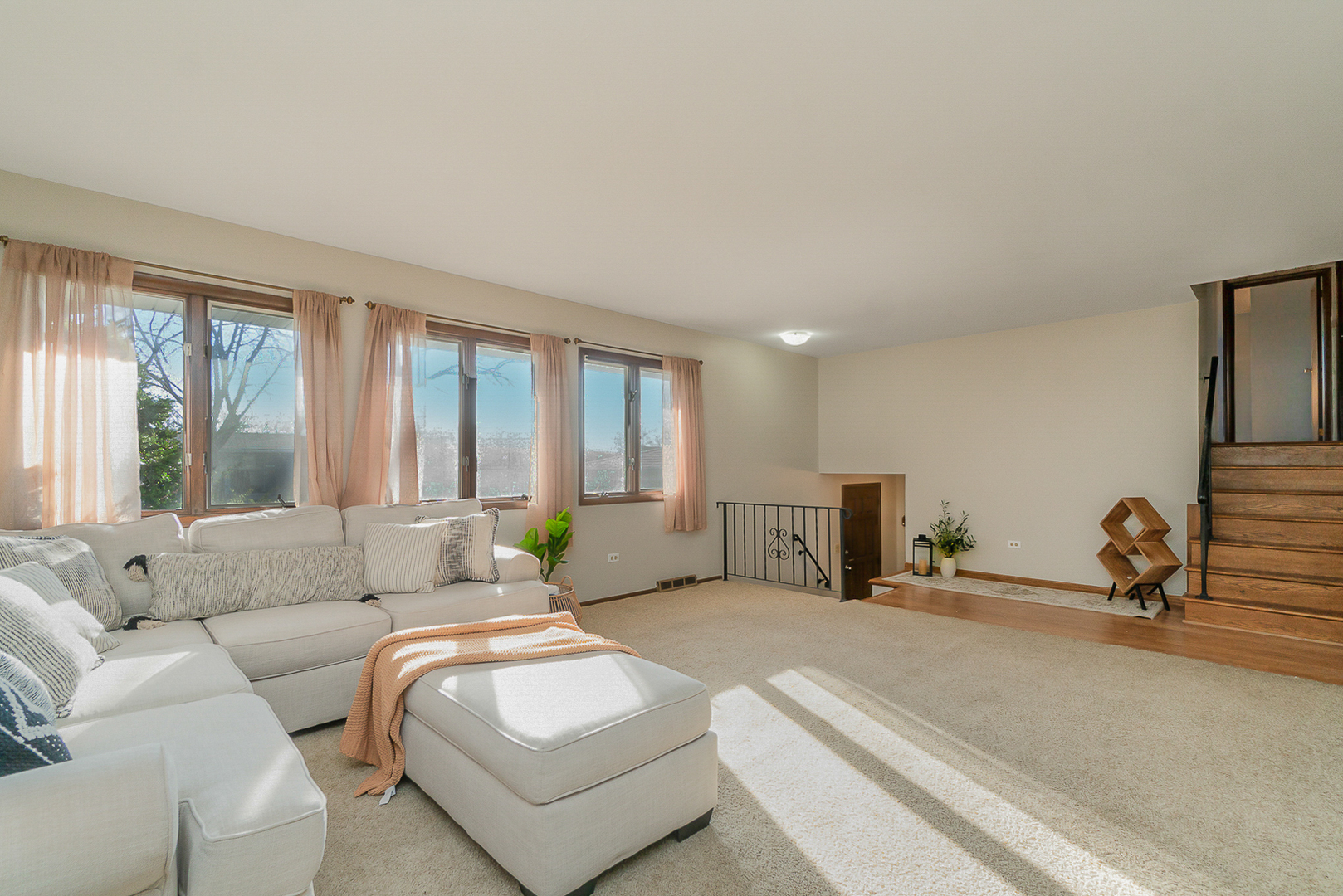 2832 193rd Street Lansing, IL 60438 - Photo 6 of 25 a living room with furniture and large windows