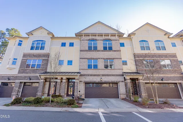 a front view of a building