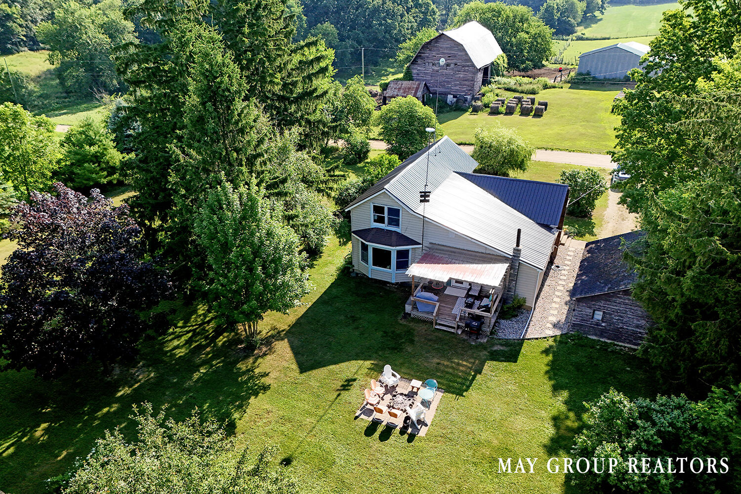 7572 Collins Road Sheridan, MI 48884 - Photo 4 of 44 Aerial View