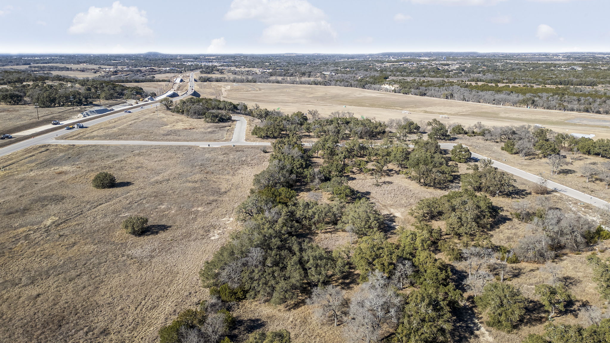 204 East Rio Rnch Road Liberty Hill, TX 78642 - Photo 16 of 17 Aerial overview of property's location with rural landscape