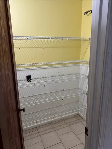 a view of empty room