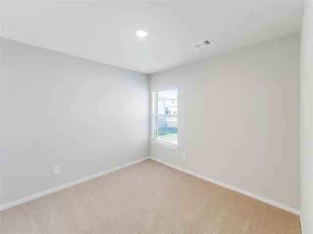 a view of empty room