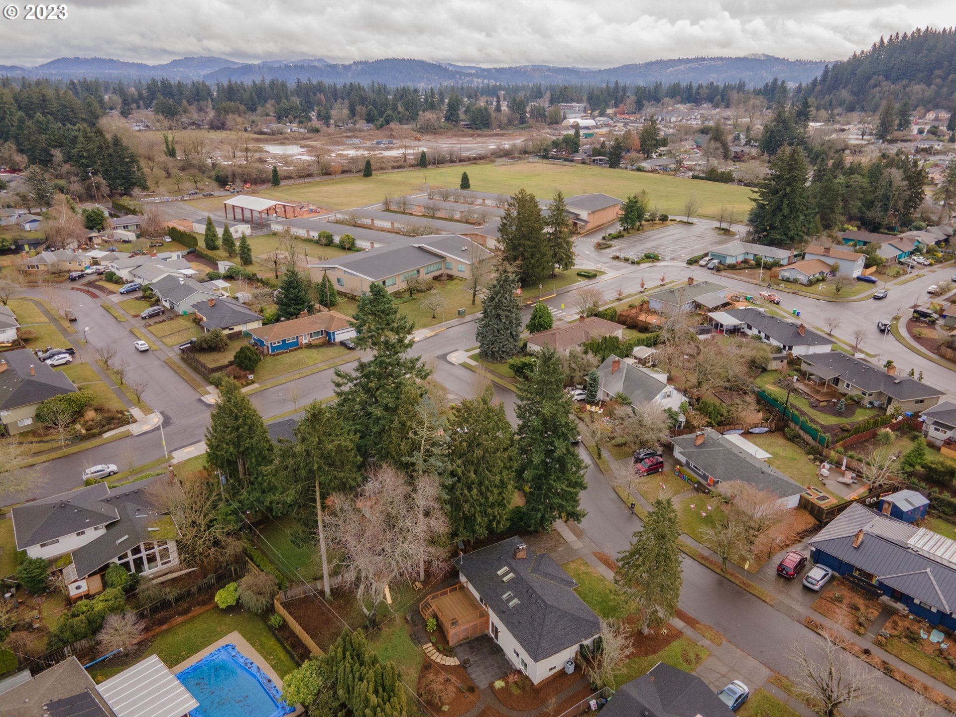 10303 Southeast Stephens Street Portland, OR 97216 - Photo 31 of 32 an aerial view of a city with lots of residential buildings