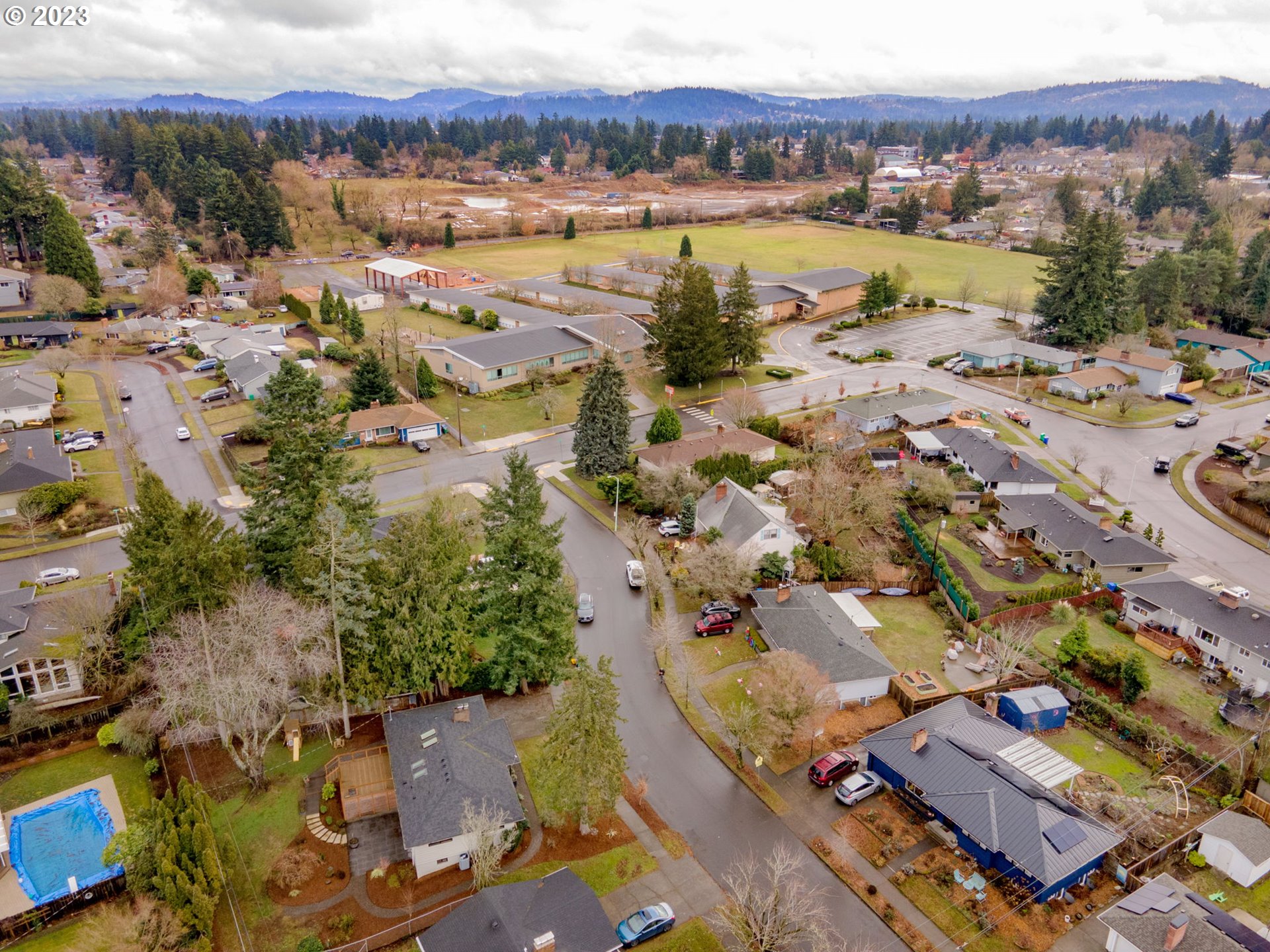 10303 Southeast Stephens Street Portland, OR 97216 - Photo 32 of 32 an aerial view of residential houses with outdoor space