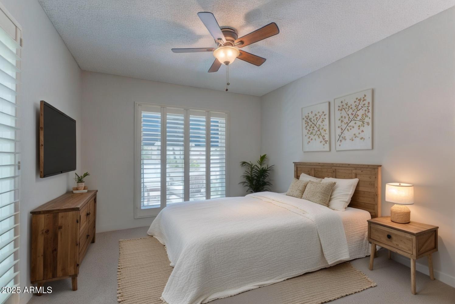 4714 East Ardmore Road Phoenix, AZ 85044 - Photo 17 of 28 Guest bed virtual staged