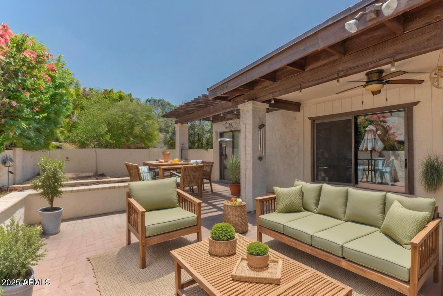 4714 East Ardmore Road Phoenix, AZ 85044 - Photo 25 of 28 Ardmore Rd Patio virtural staged