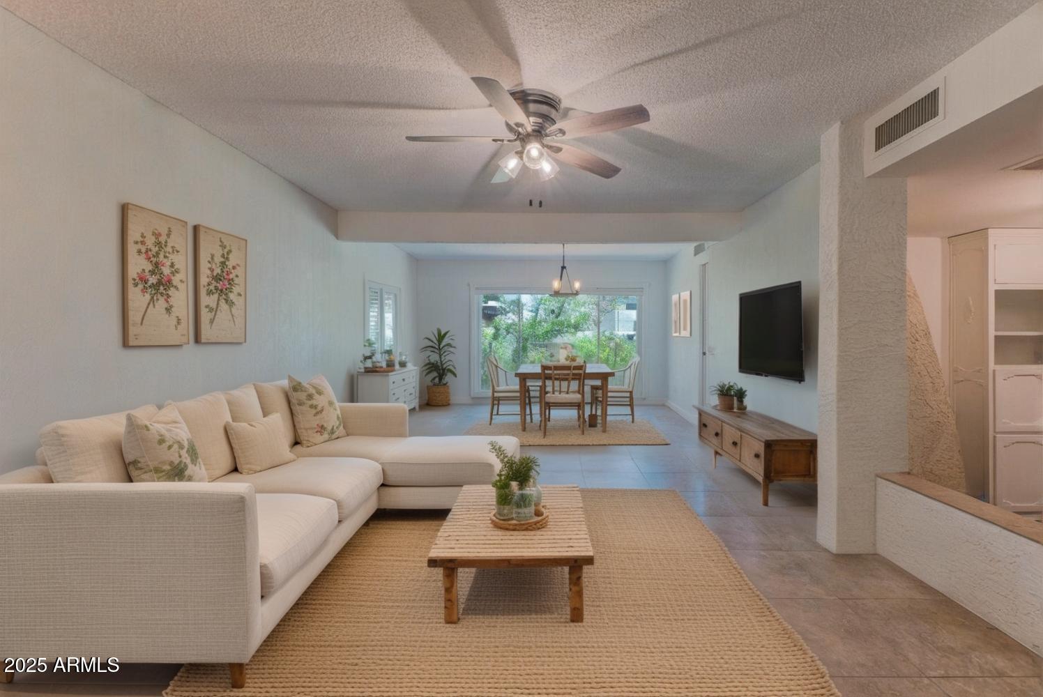 4714 East Ardmore Road Phoenix, AZ 85044 - Photo 4 of 28 Living room virtual staged