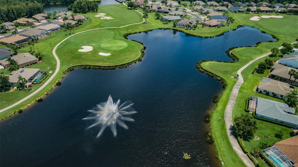 1326 Winding Willow Drive Trinity, FL 34655 - Photo 98 of 100 an aerial view of a house with a swimming pool yard and outdoor seating