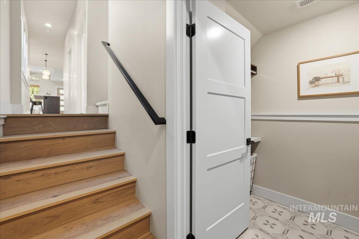 2129 North 34th Street Boise, ID 83703 - Photo 18 of 50 Stairway featuring recessed lighting and tile patterned flooring