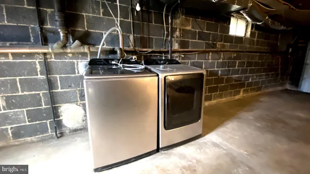 a close view of water heater room