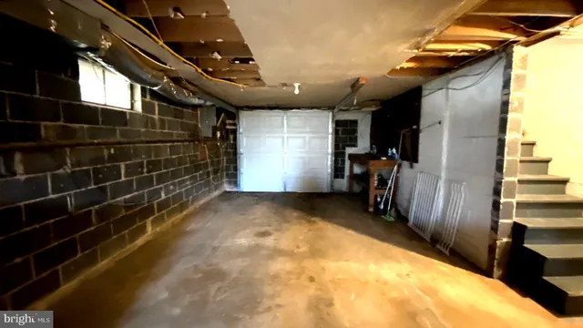 a view of storage and utility room