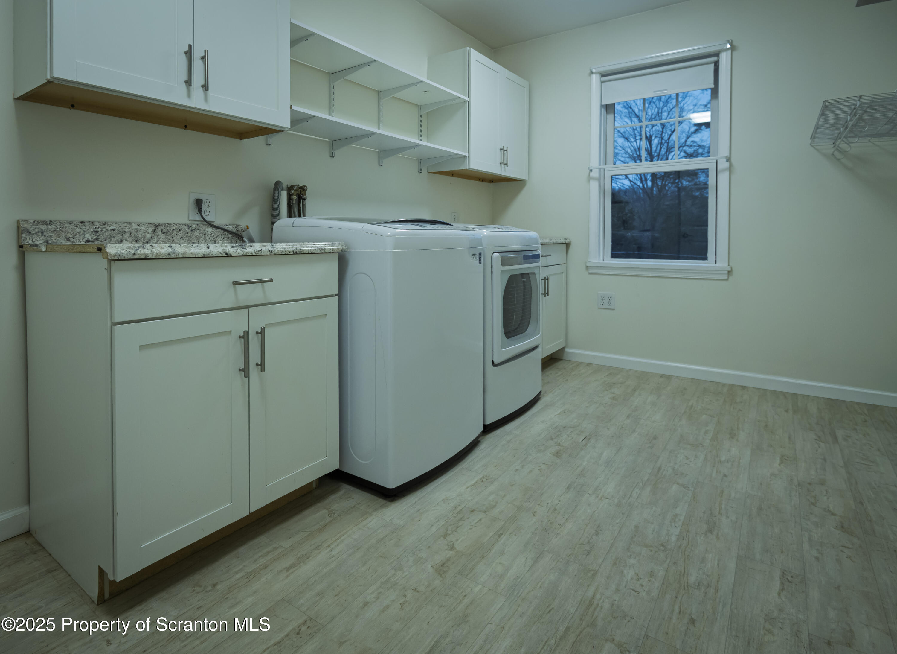 159 Vail Road Factoryville, PA 18419 - Photo 18 of 31 a utility room with dryer and washer