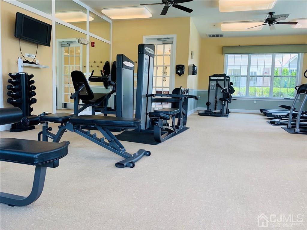 2332 Edward Stec Boulevard Edison, NJ 08837 - Photo 14 of 19 a room with gym equipment and a large window