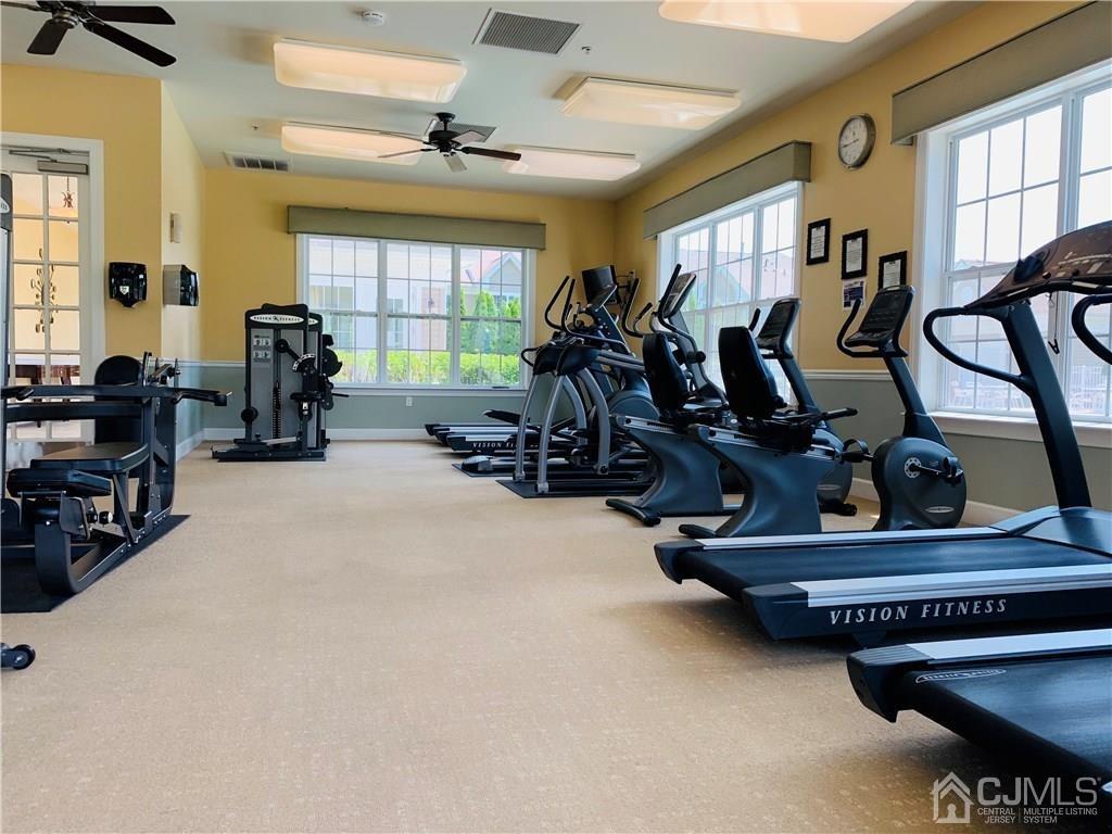 2332 Edward Stec Boulevard Edison, NJ 08837 - Photo 15 of 19 a room with gym equipment and a large window