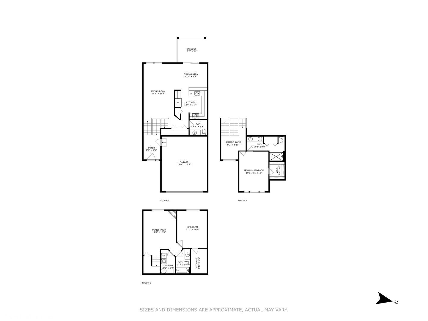 939 Oak Ridge Boulevard Elgin, IL 60120 - Photo 21 of 24 a picture of a floor plan