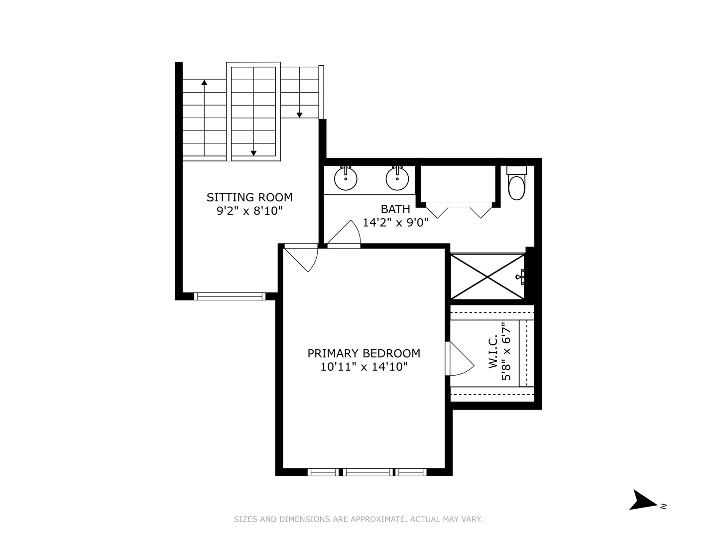 939 Oak Ridge Boulevard Elgin, IL 60120 - Photo 22 of 24 a picture of a floor plan