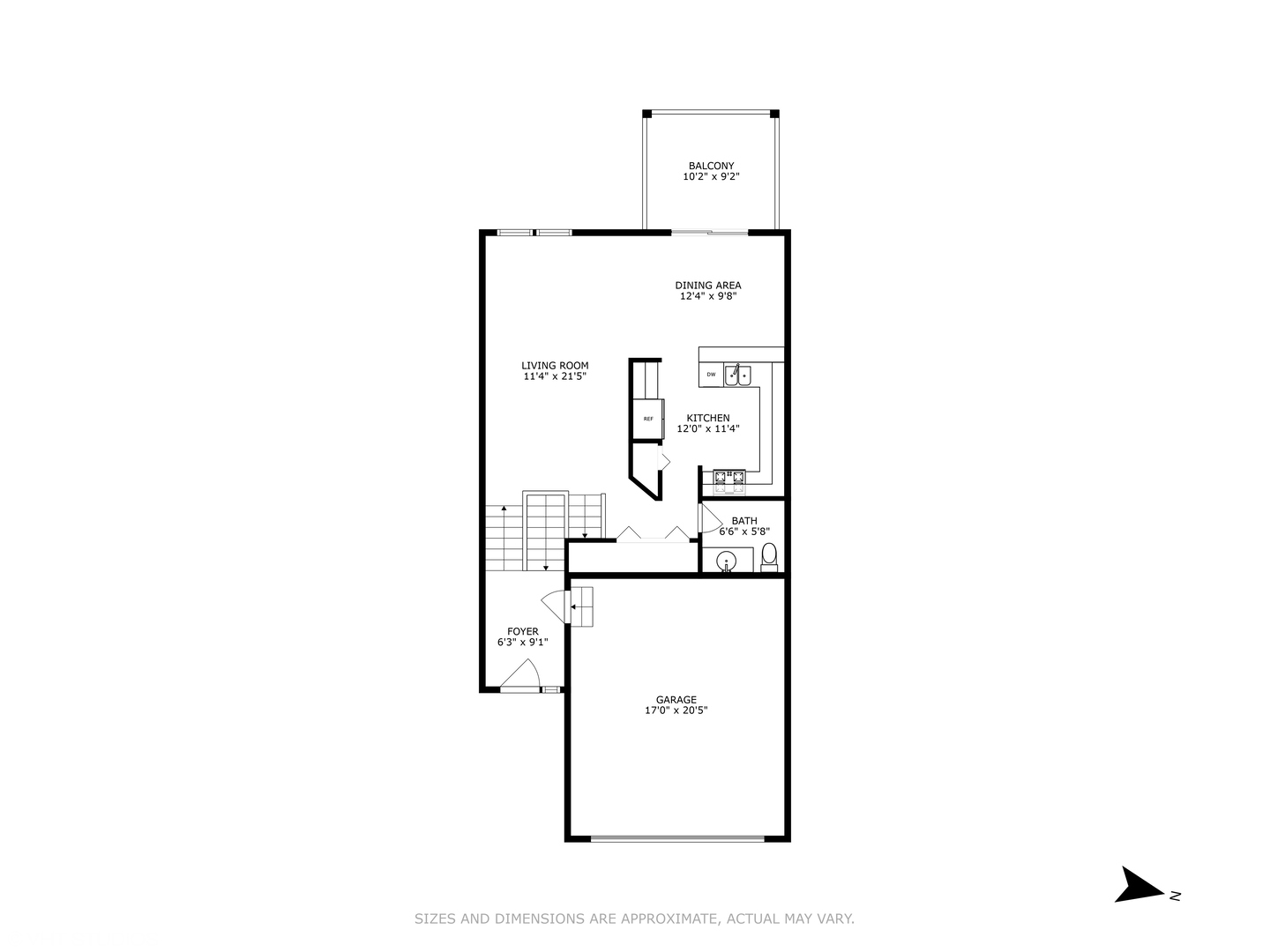 939 Oak Ridge Boulevard Elgin, IL 60120 - Photo 23 of 24 a picture of a floor plan