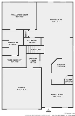 $1,795 | 15111 Pandion Drive, San Antonio, TX 78245