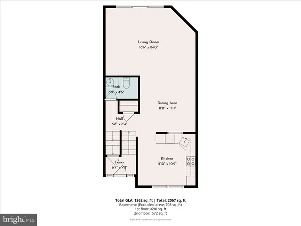 $2,500 | 248 Roosevelt Avenue, Downingtown, PA 19335