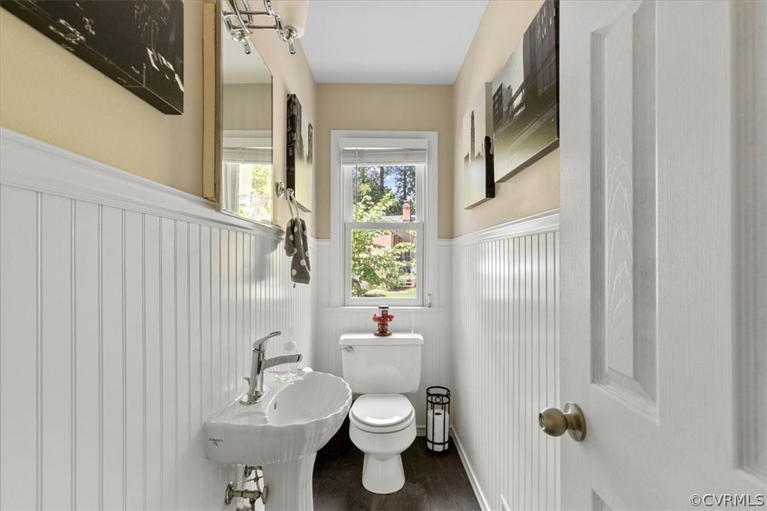 14250 Riverside Drive Ashland, VA 23005 - Photo 23 of 45 Updated powder room off garage