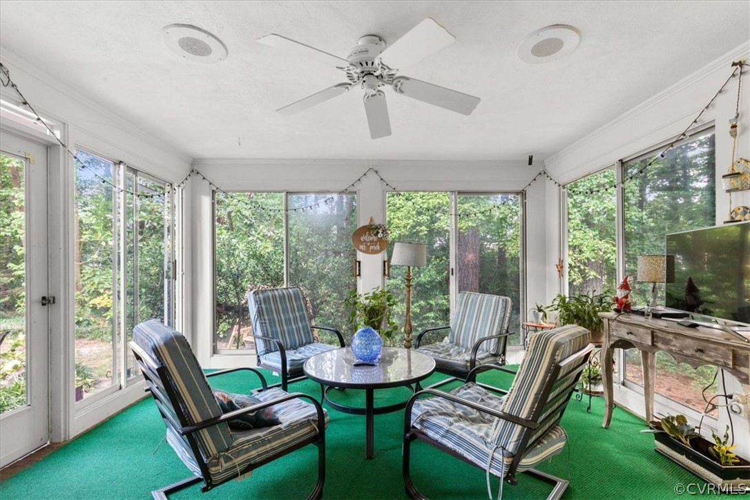 14250 Riverside Drive Ashland, VA 23005 - Photo 29 of 45 Sun room off den - almost year 'round perfection