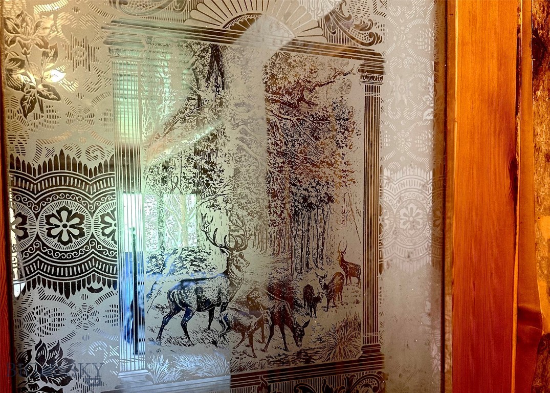 68 River Drive Cascade, MT 59421 - Photo 18 of 49 Etched glass door panels.