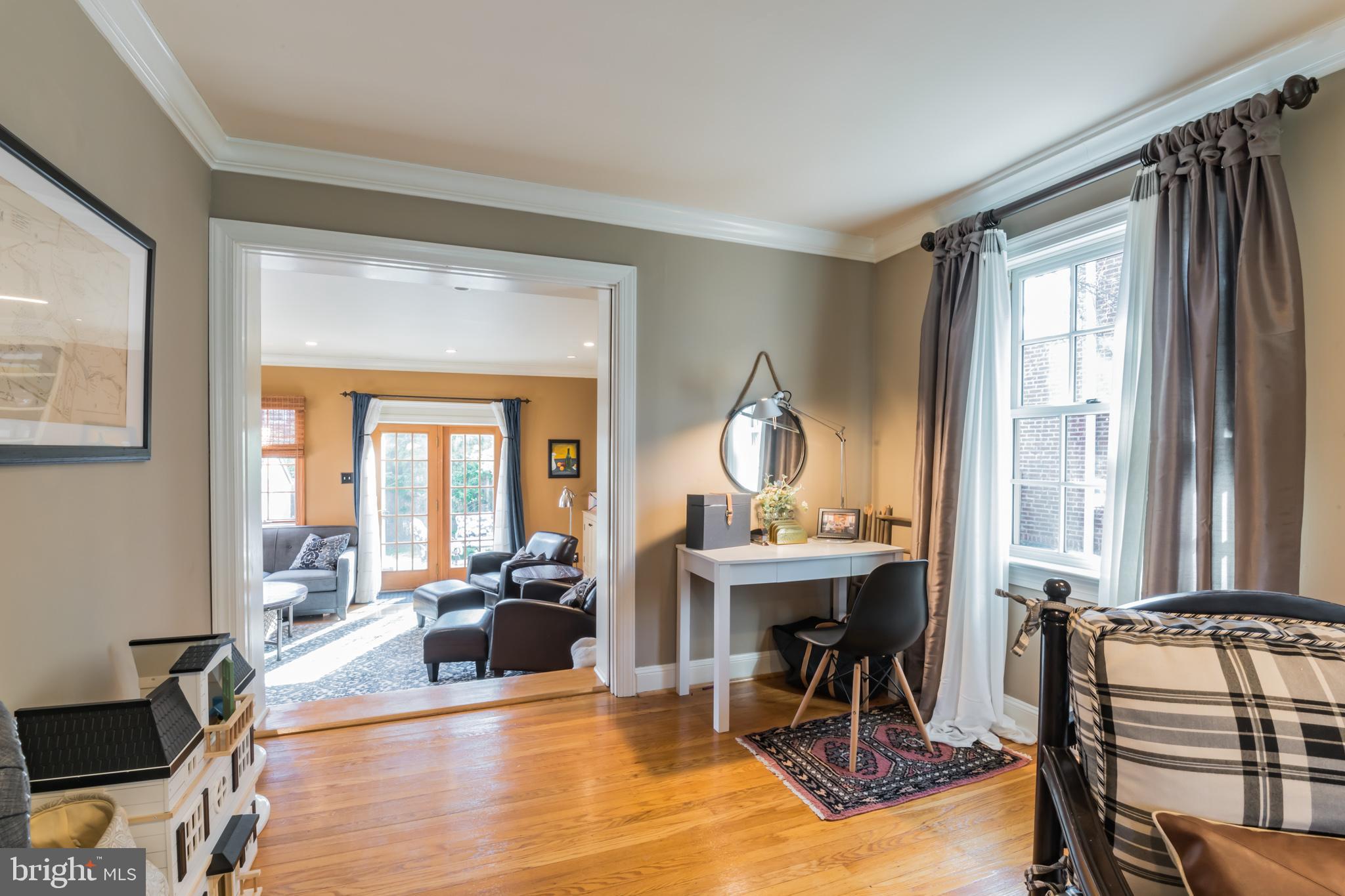 509 Monroe Road Merion Station, PA 19066 - Photo 13 of 29 Living Room with View of Family Room.