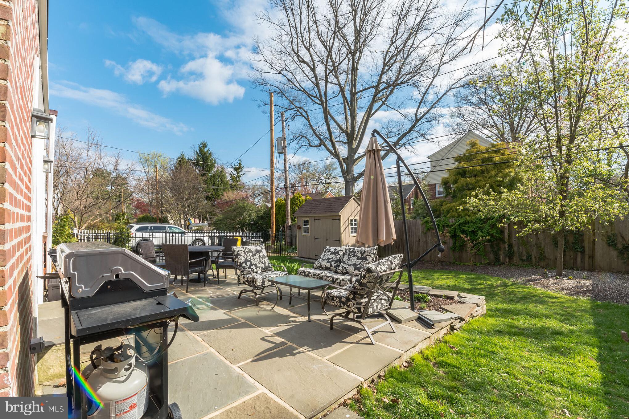 509 Monroe Road Merion Station, PA 19066 - Photo 27 of 29 Rear Yard.