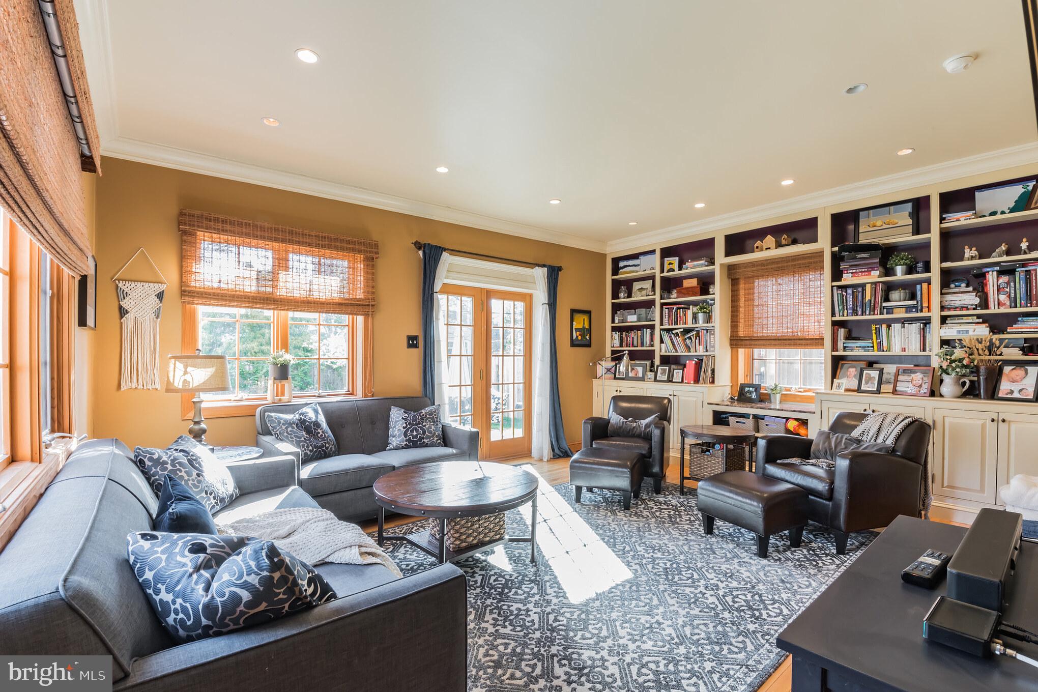 509 Monroe Road Merion Station, PA 19066 - Photo 10 of 29 Family Room with Built-ins