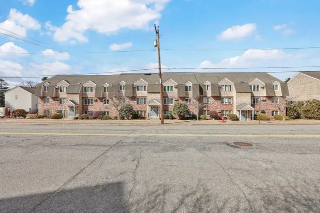 a view of building with a street