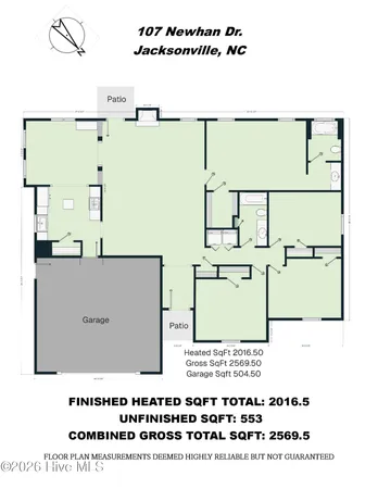 $329,999 | 107 Newhan Lane, Jacksonville, NC 28546