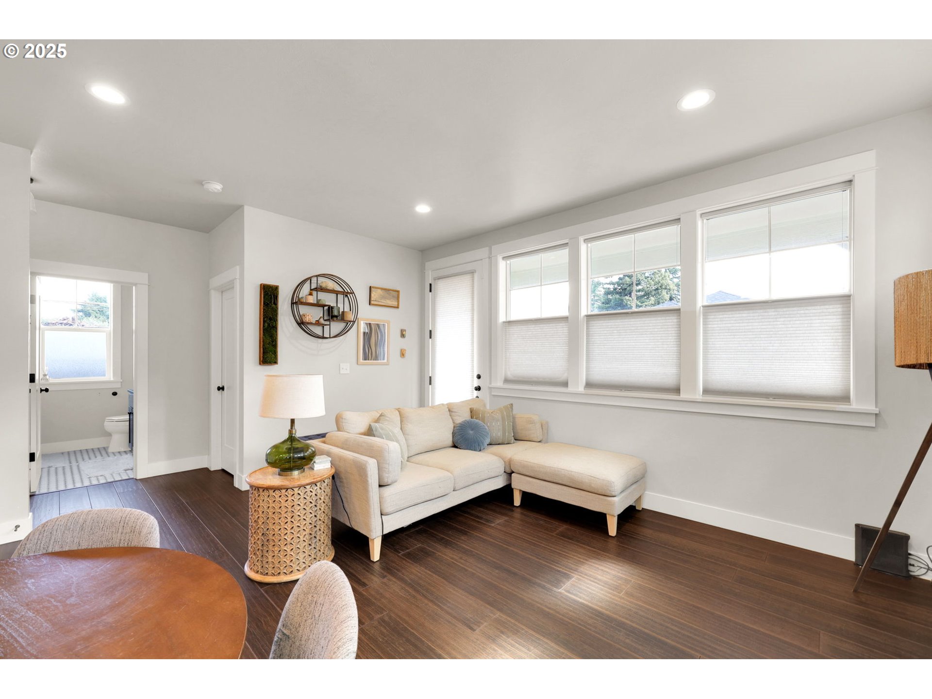 2819 Adams Street Eugene, OR 97405 - Photo 22 of 44 a living room with furniture and wooden floor