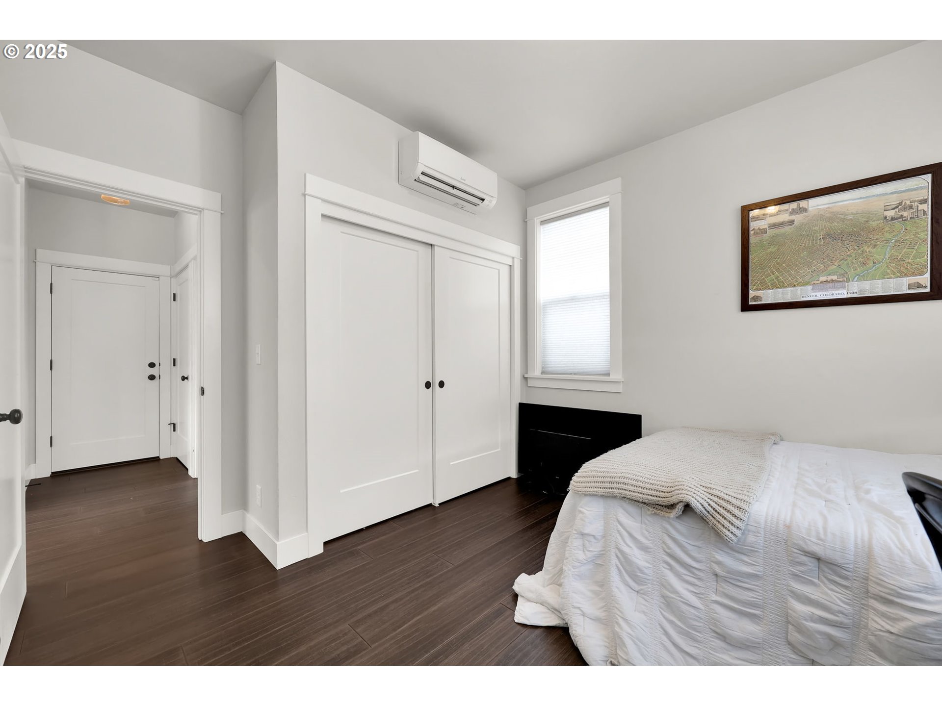 2819 Adams Street Eugene, OR 97405 - Photo 38 of 44 a bedroom with a bed and a window