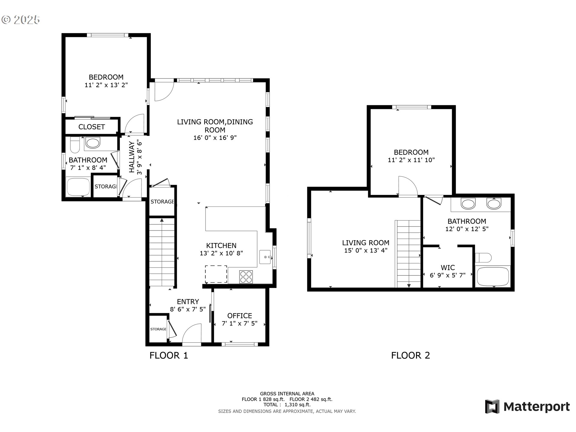 2819 Adams Street Eugene, OR 97405 - Photo 44 of 44 a picture of a floor plan