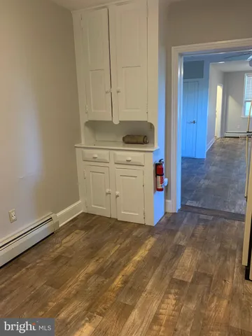 a view of a storage & utility room in a kitchen