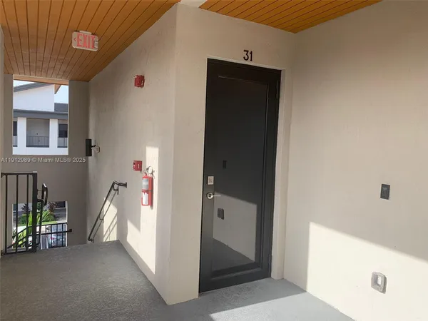 a view of an entryway
