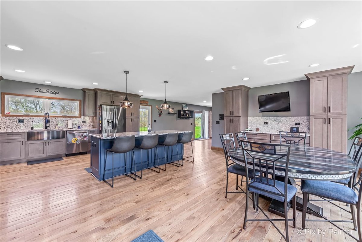 18570 Stevens Road Marengo, IL 60152 - Photo 7 of 45 a view of a dining room with furniture