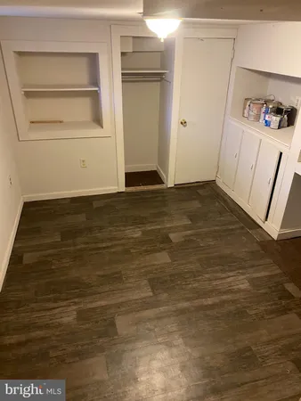 a view of storage and utility room