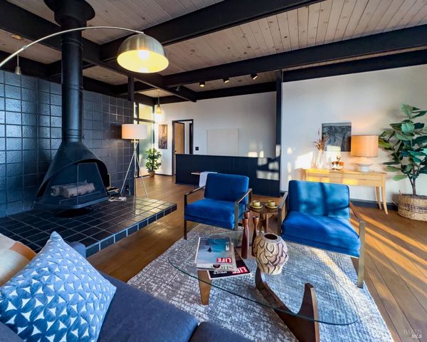 a view of a city from a balcony