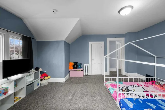 a view of storage and utility room