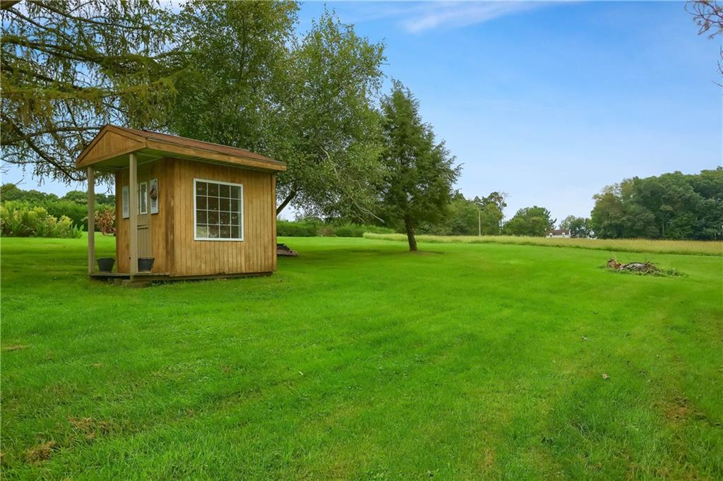 350 Oak Road Chicora, PA 16025 - Photo 22 of 25 a view of a backyard with a garden