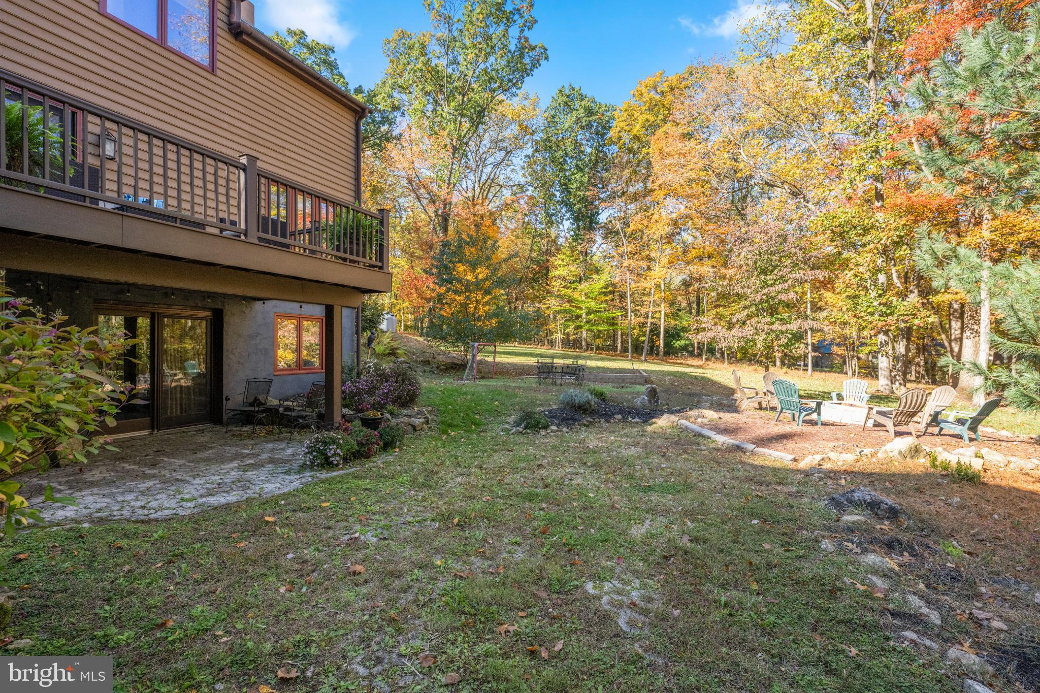 1623 Hilltop Road Spring City, PA 19475 - Photo 16 of 70 Serene backyard with autumn hues.