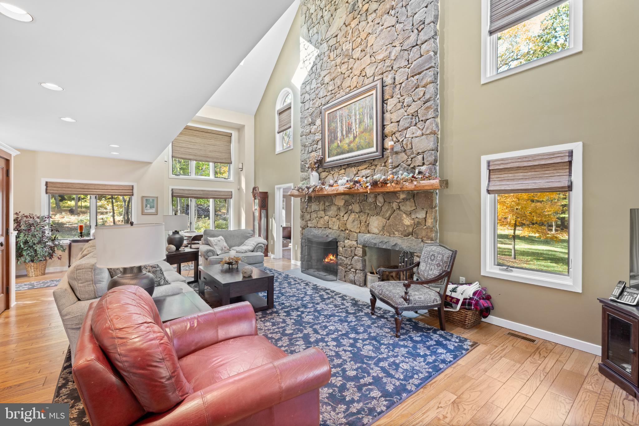 1623 Hilltop Road Spring City, PA 19475 - Photo 31 of 70 Cozy living space with stone fireplace charm.