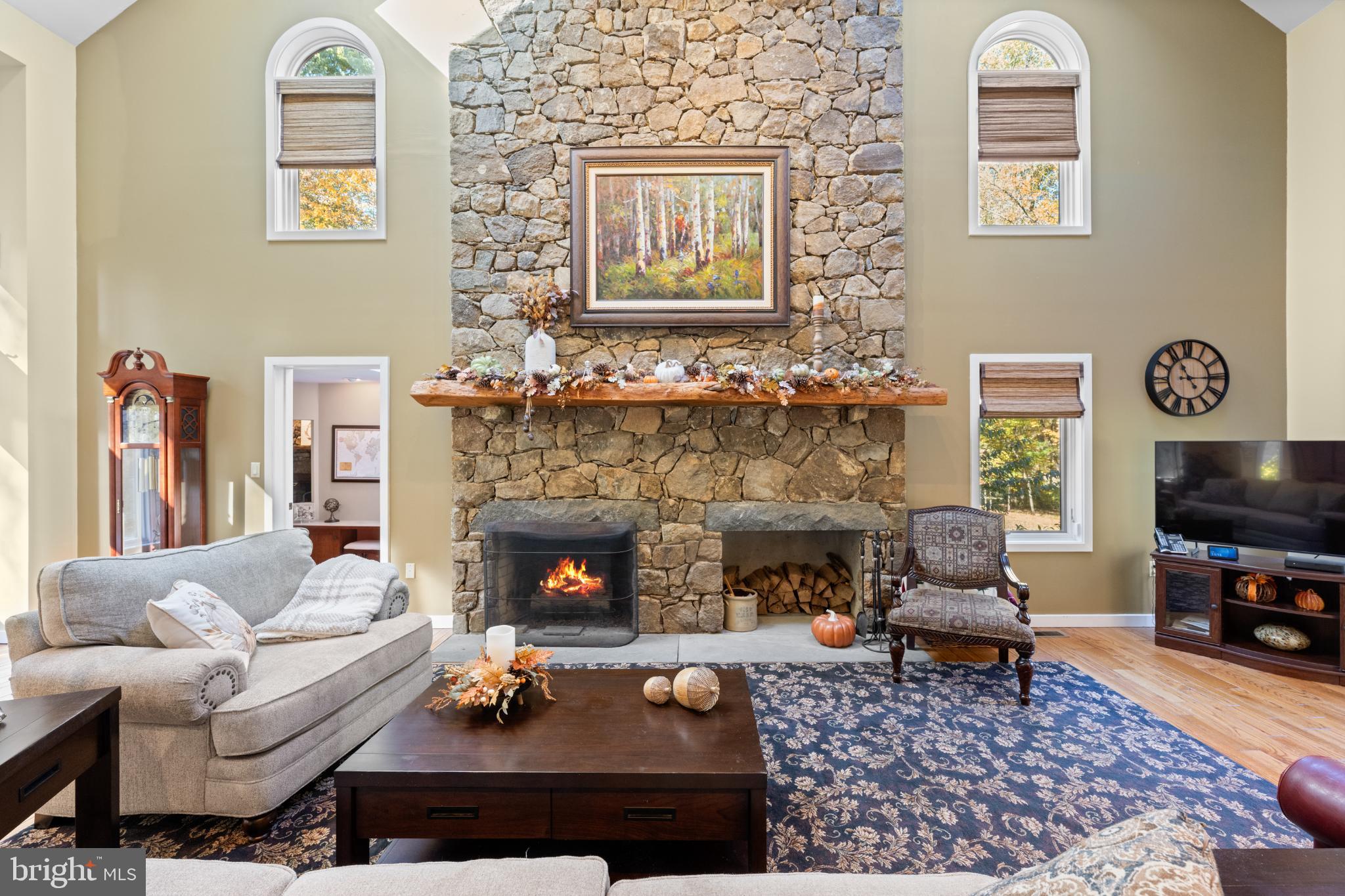 1623 Hilltop Road Spring City, PA 19475 - Photo 34 of 70 Cozy living space with stone fireplace charm.