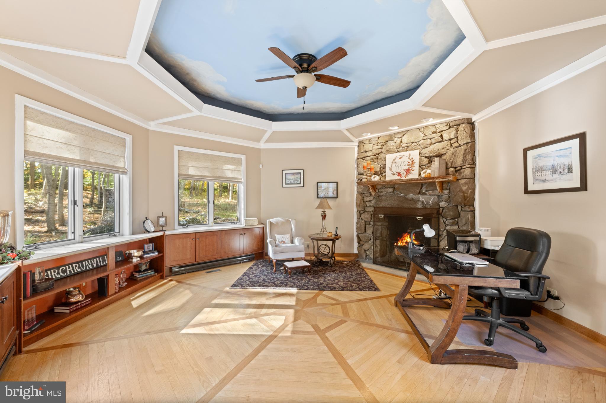 1623 Hilltop Road Spring City, PA 19475 - Photo 38 of 70 Elegant space with a serene ceiling design.