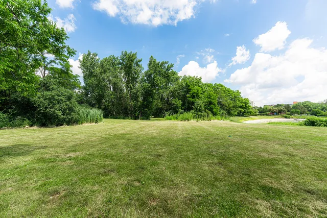 a view of outdoor space with mountain view