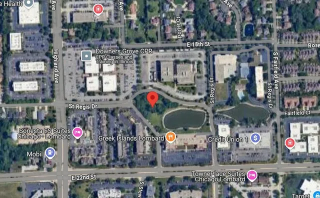 a view of a swimming pool with a hallway