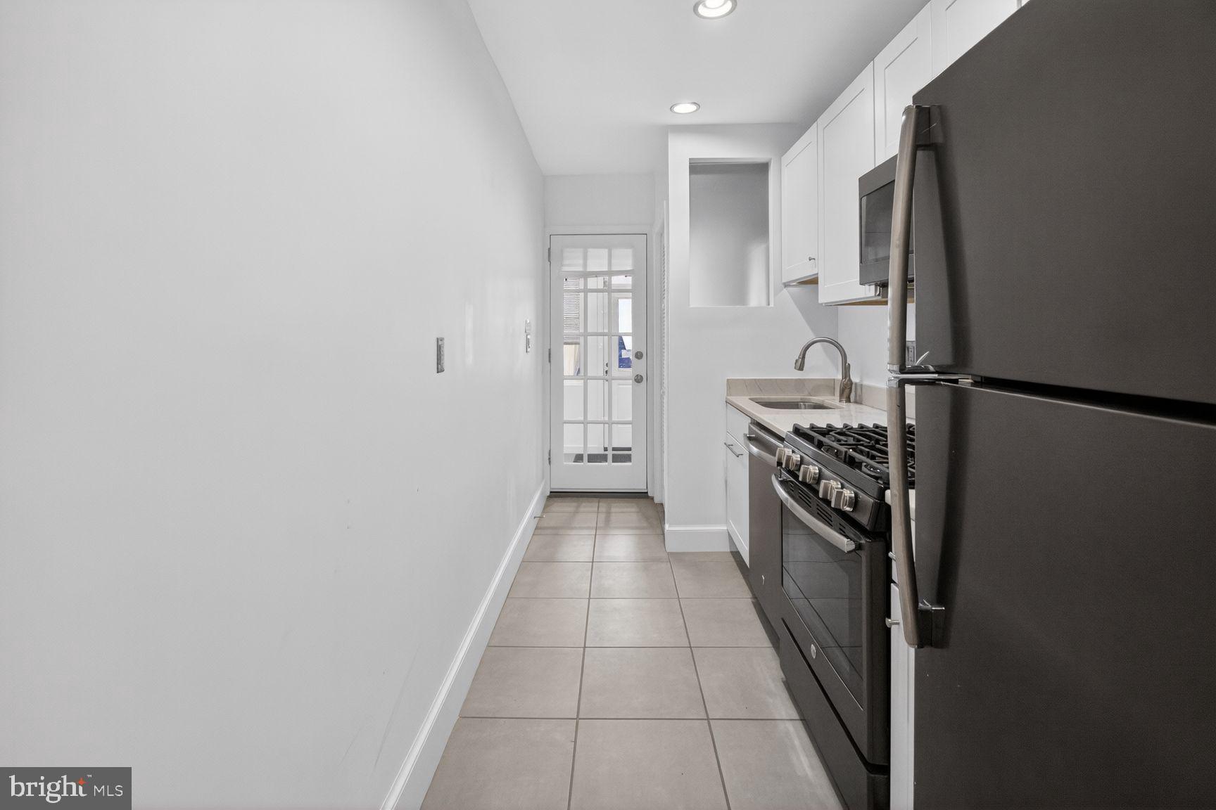 2228 40th Street Northwest, Unit 1 Washington, DC 20007 - Photo 10 of 24 Renovated kitchen